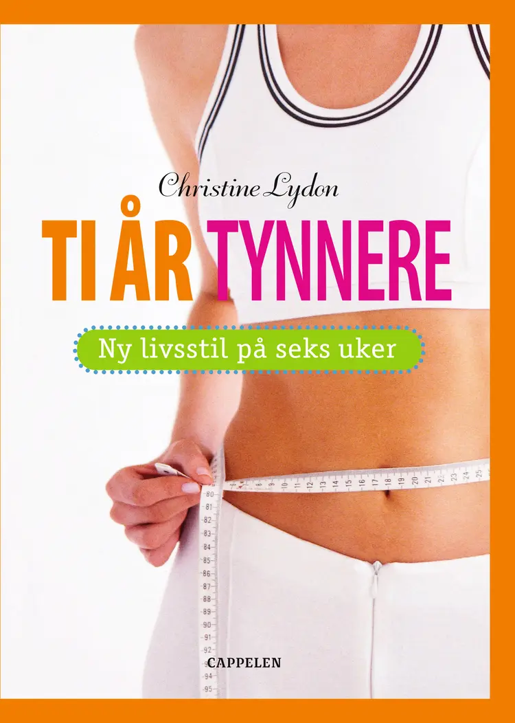 Omslag Ti år tynnere av Christine Lydon (Innbundet)