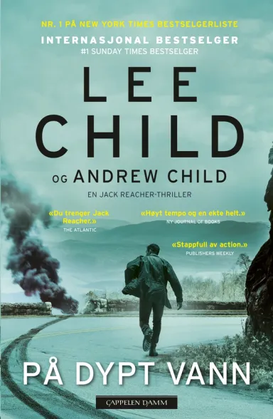 Omslag På dypt vann av Lee Child (Heftet)
