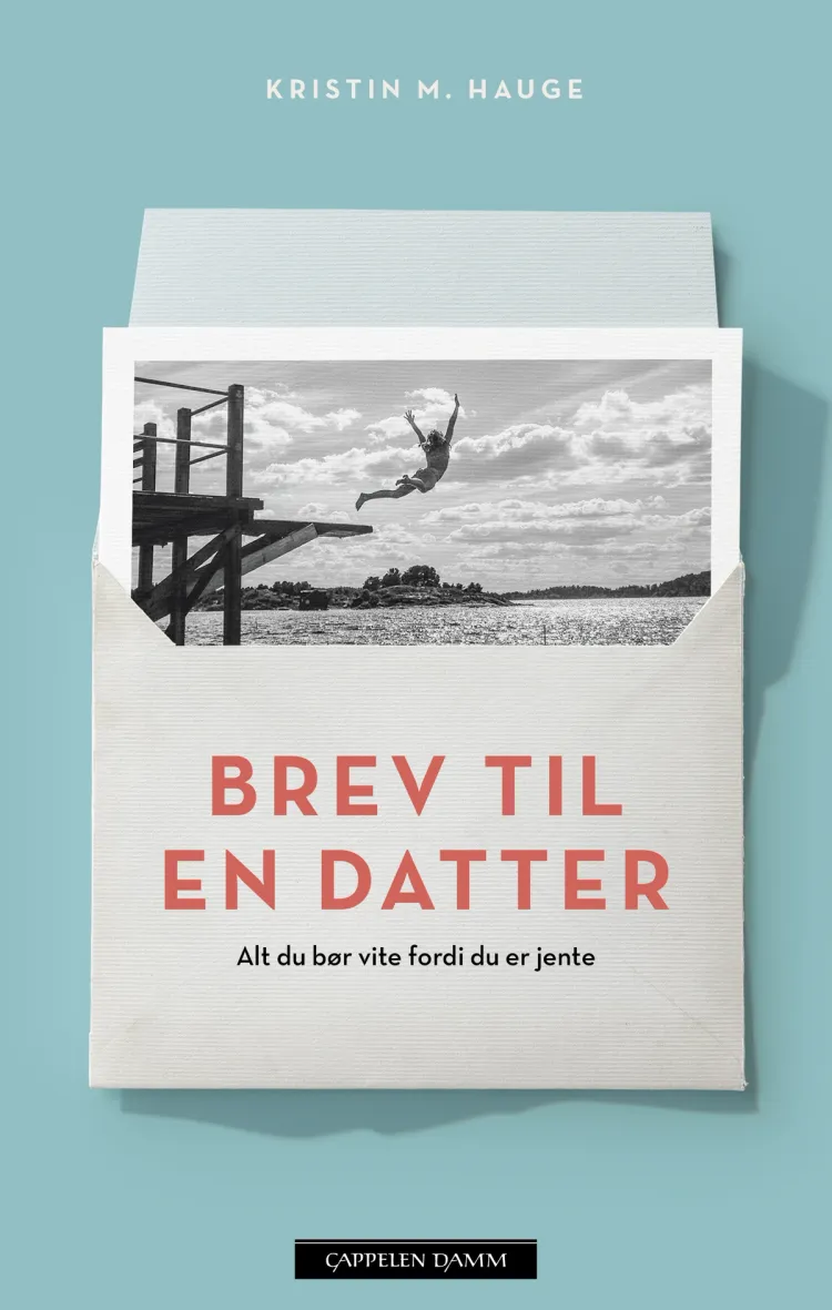 Omslag Brev til en datter av Kristin M. Hauge (Innbundet)