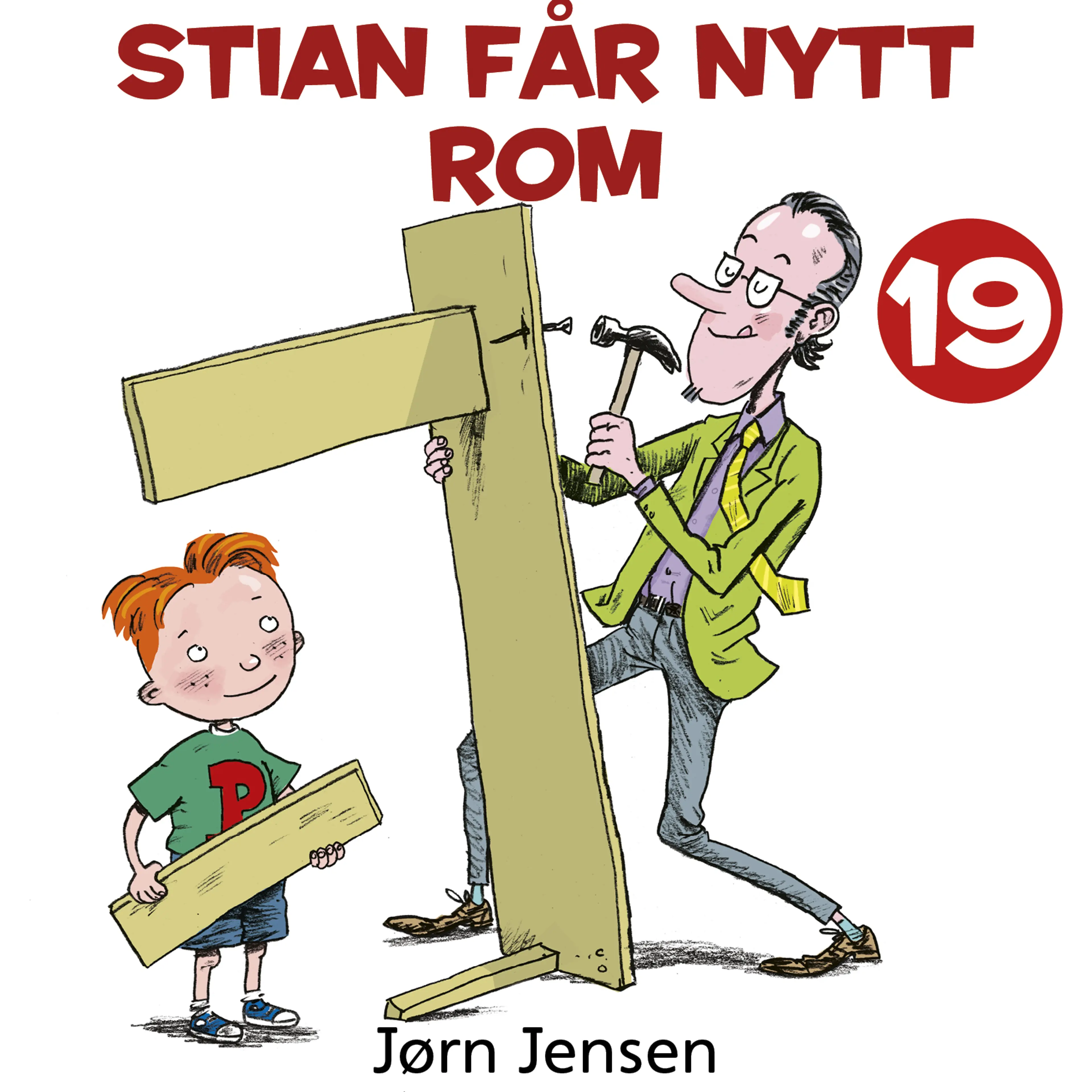 Omslag Stian får nytt rom av Jørn Jensen (Lydbok)