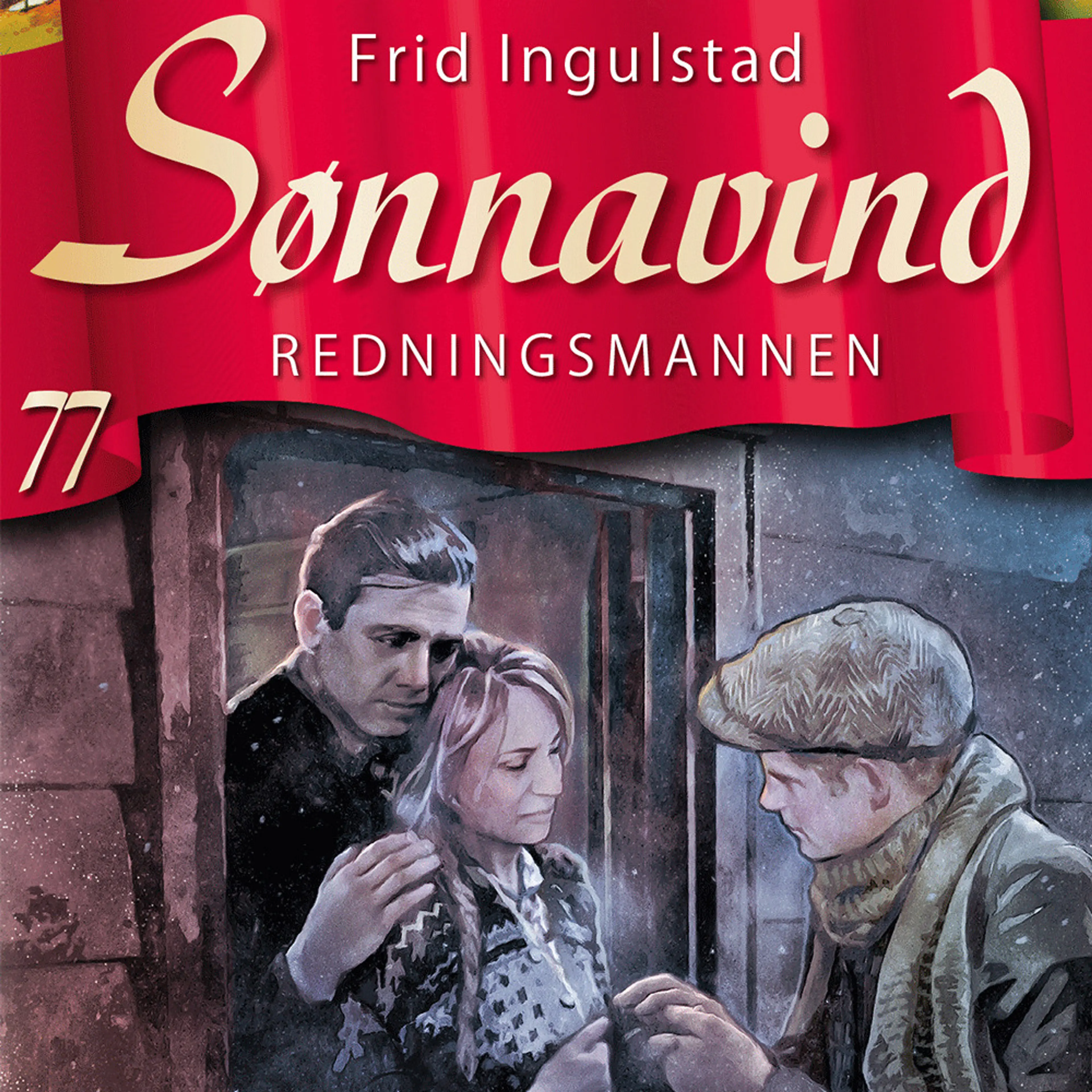 Omslag Redningsmannen av Frid Ingulstad (Lydbok)