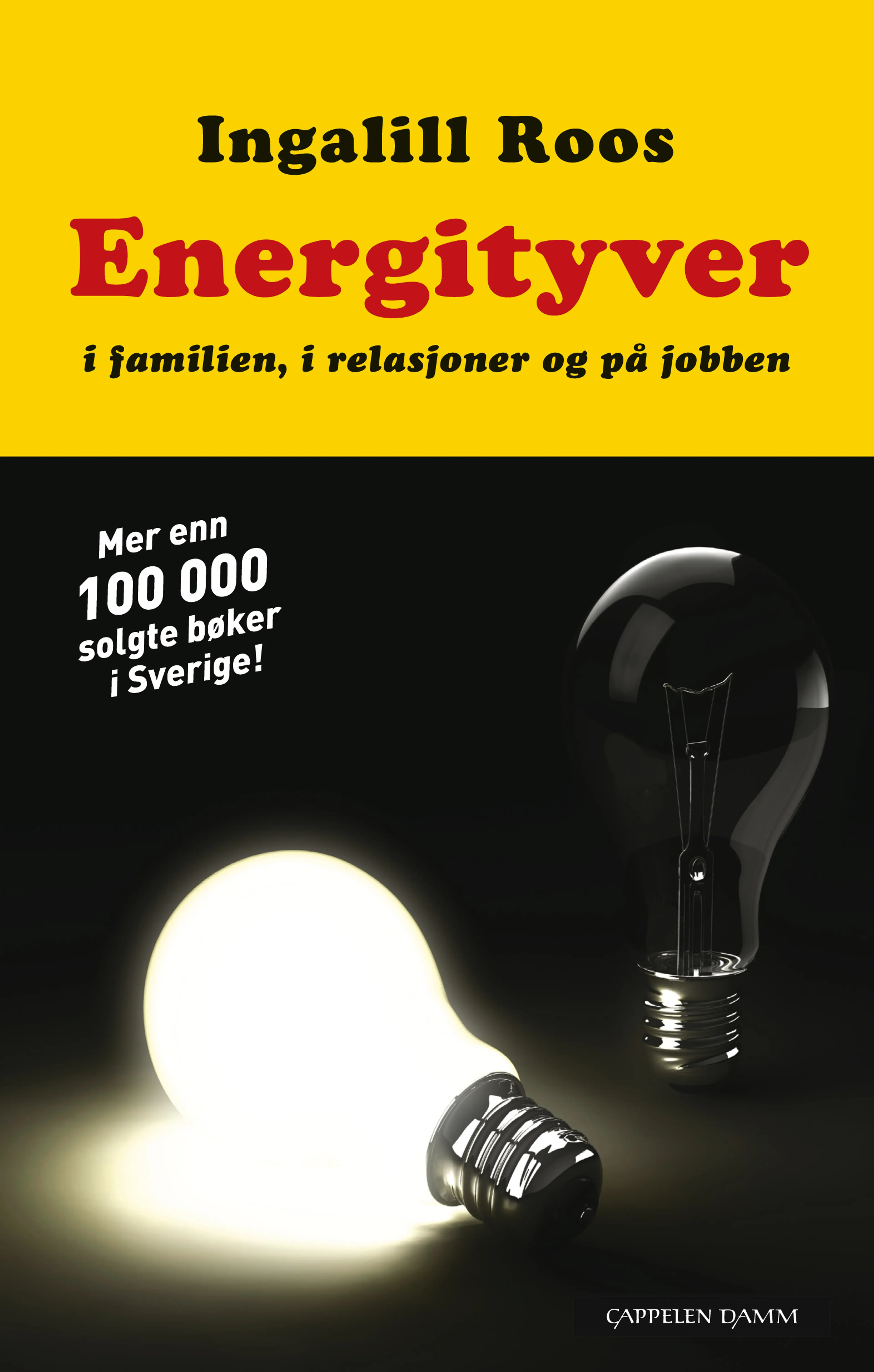 Omslag Energityver av Ingalill Roos (Innbundet)