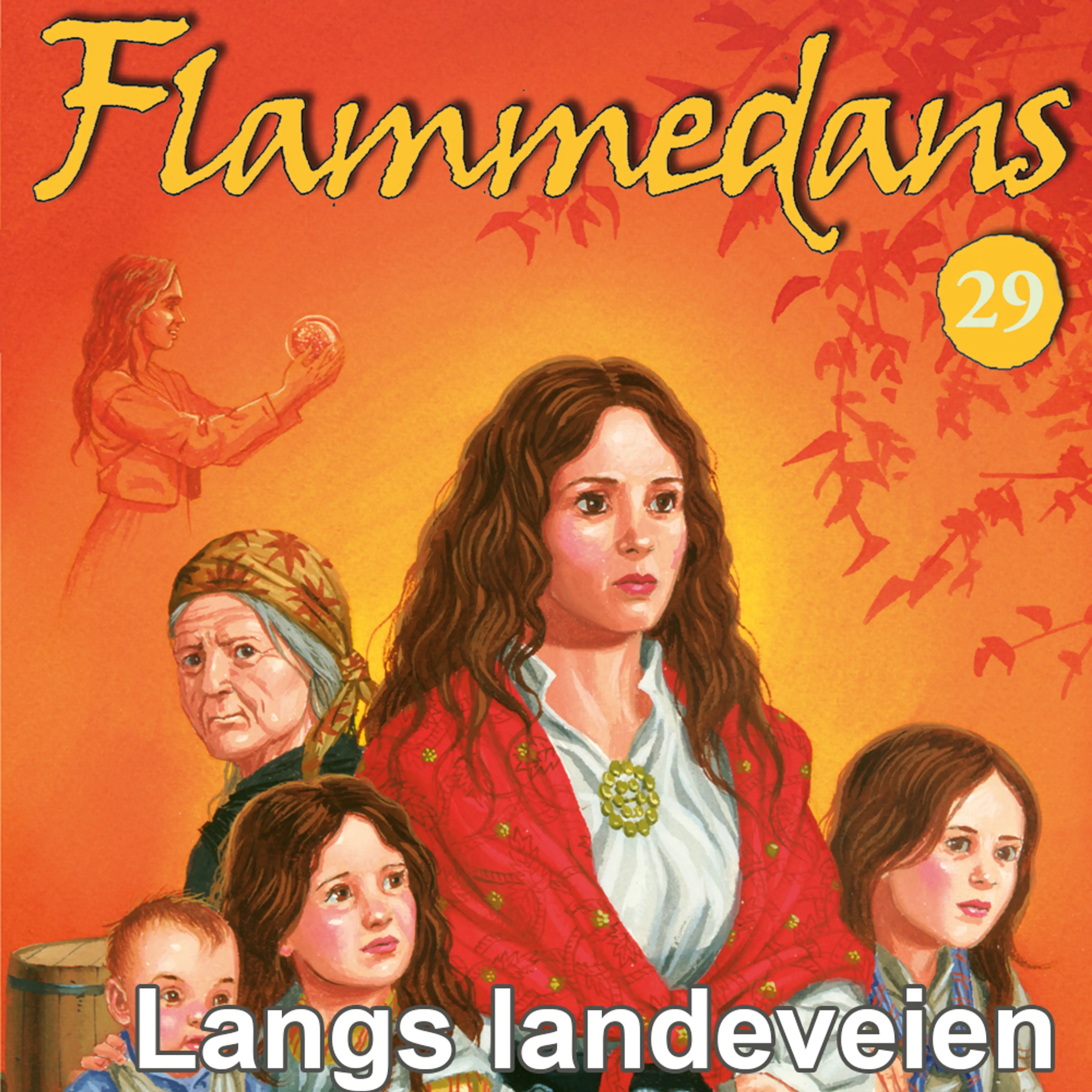 Omslag Langs landeveien av Jane Mysen (Lydbok)