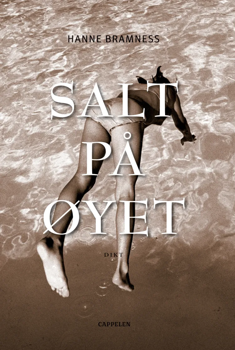 Omslag Salt på øyet av Hanne Bramness (Innbundet)