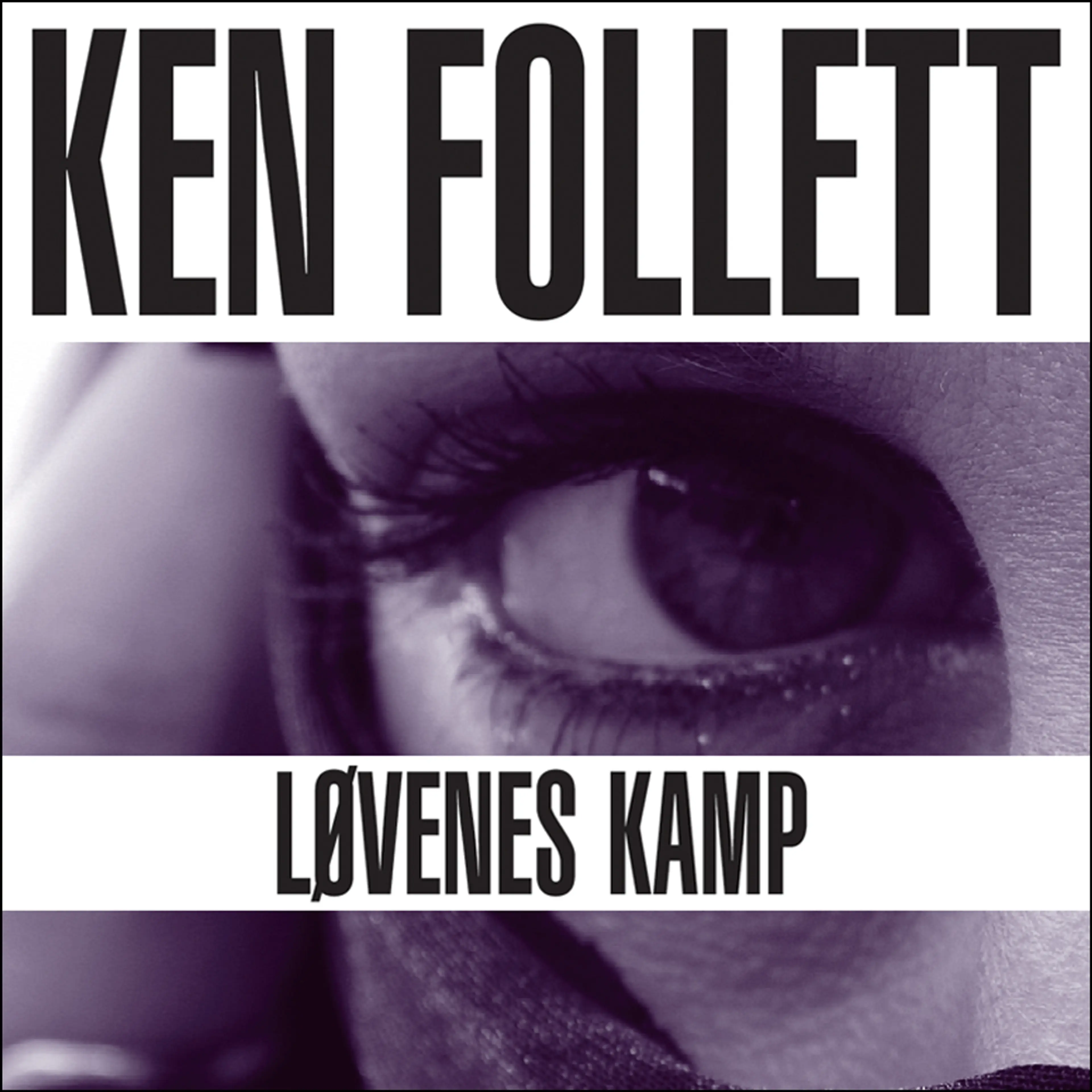 Omslag Løvenes kamp av Ken Follett (Lydbok)