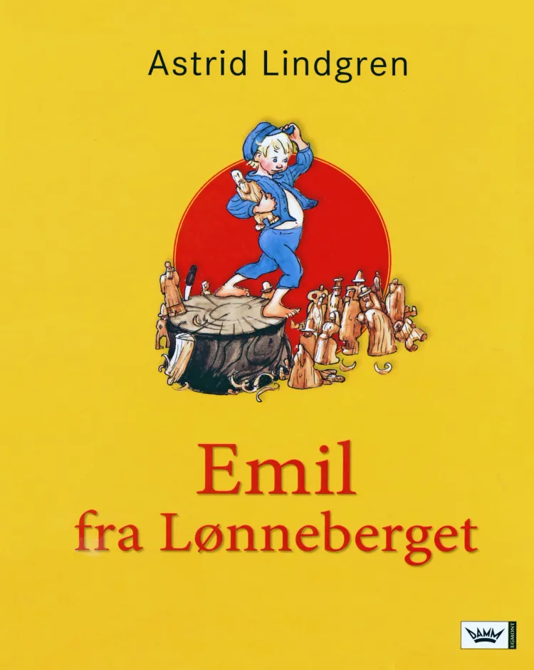 Omslag Emil fra Lønneberget av Astrid Lindgren (Innbundet)