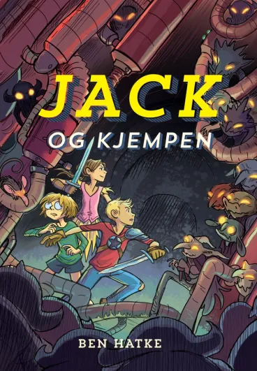 Omslag Jack og kjempen av Ben Hatke (Innbundet)