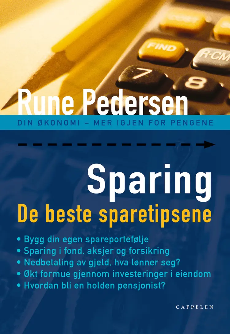 Omslag Sparing av Rune Pedersen (Innbundet)