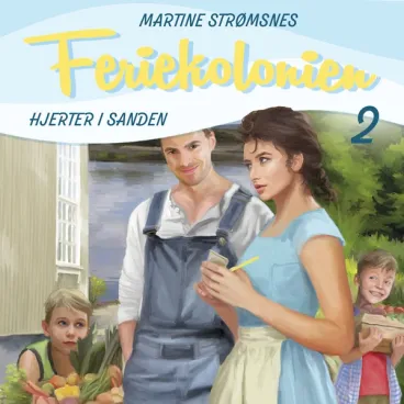 Omslag Hjerter i sanden av Martine Strømsnes (Lydbok)