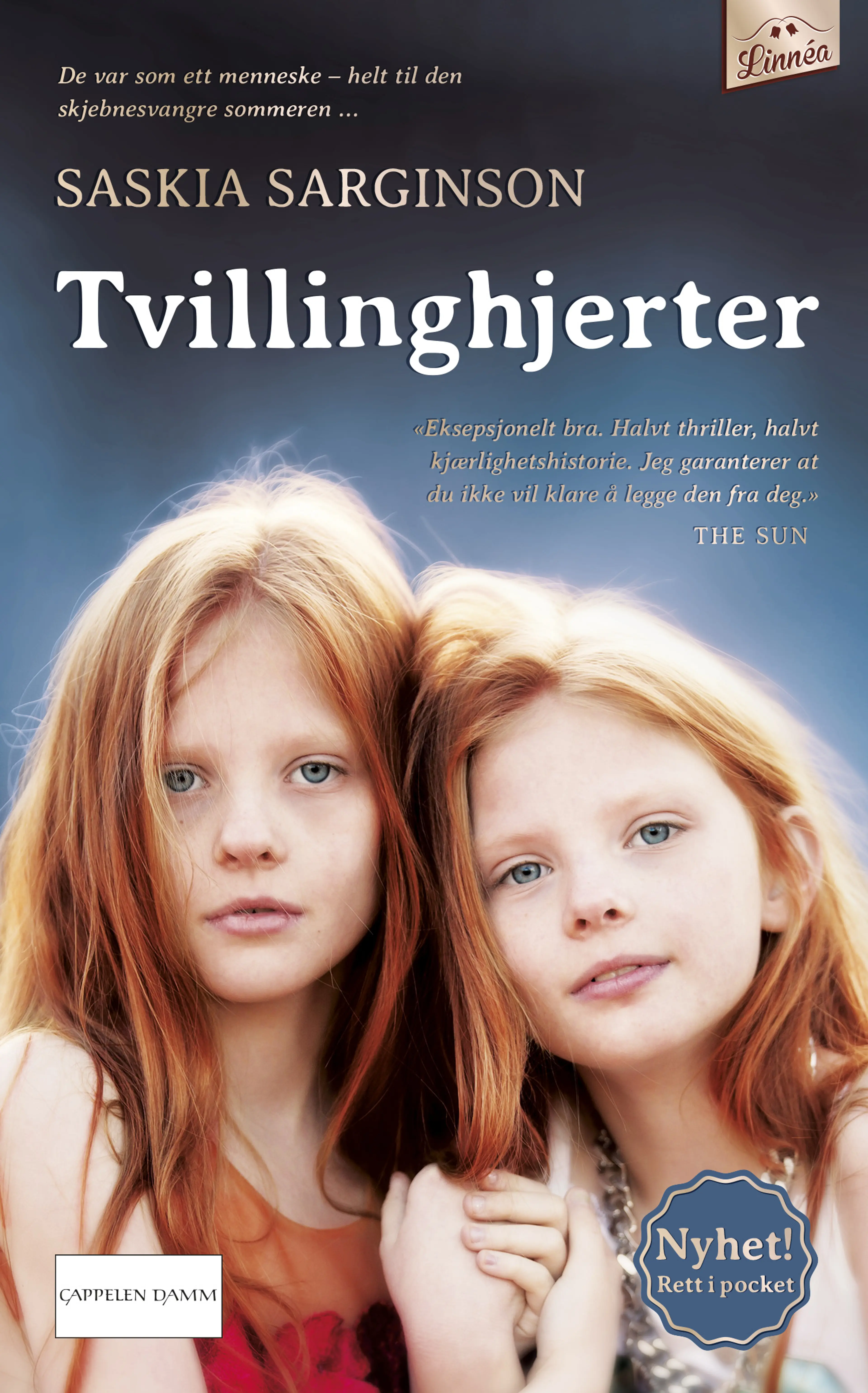 Omslag Tvillinghjerter av Saskia Sarginson (Ebok)