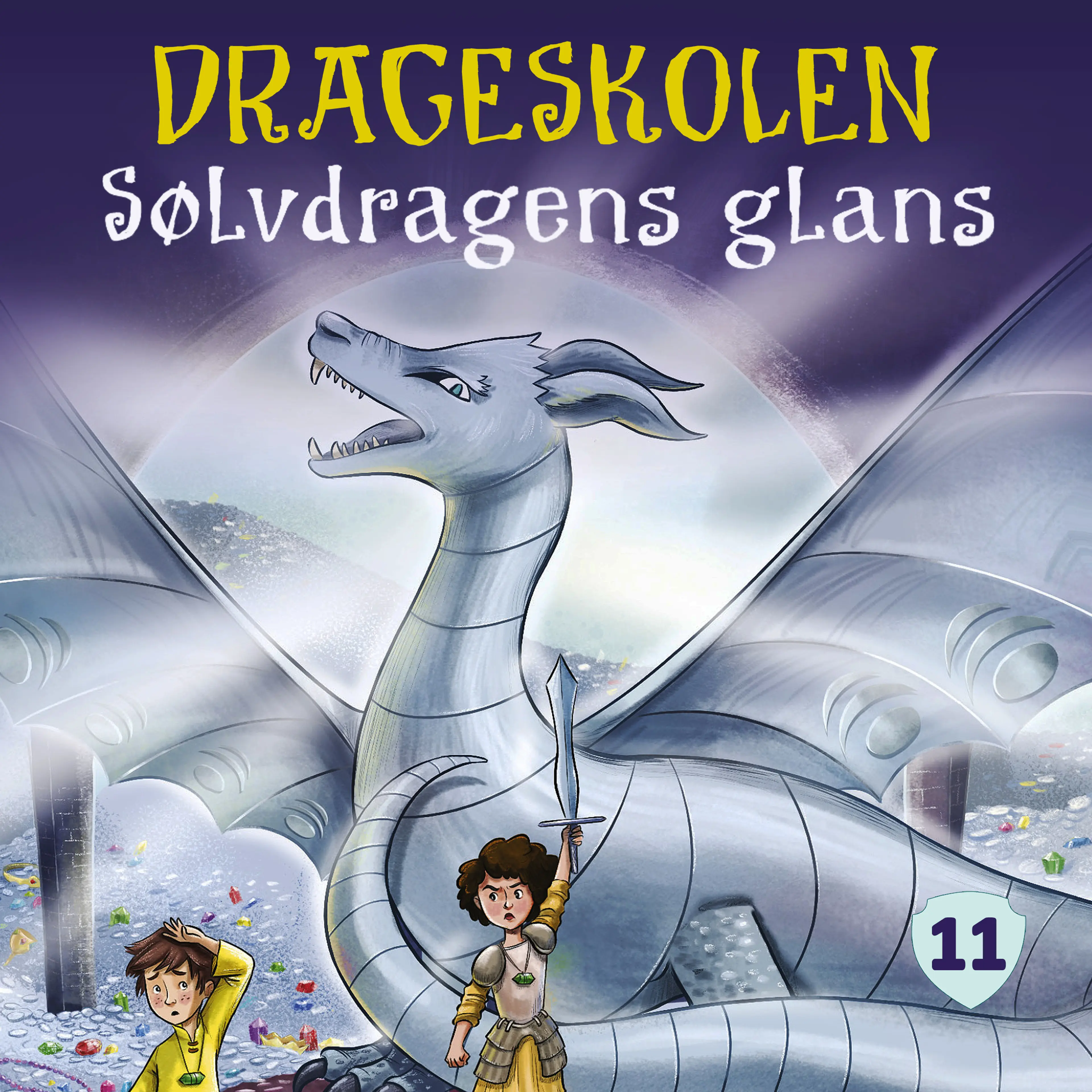 Omslag Sølvdragens glans av Tracey West (Lydbok)