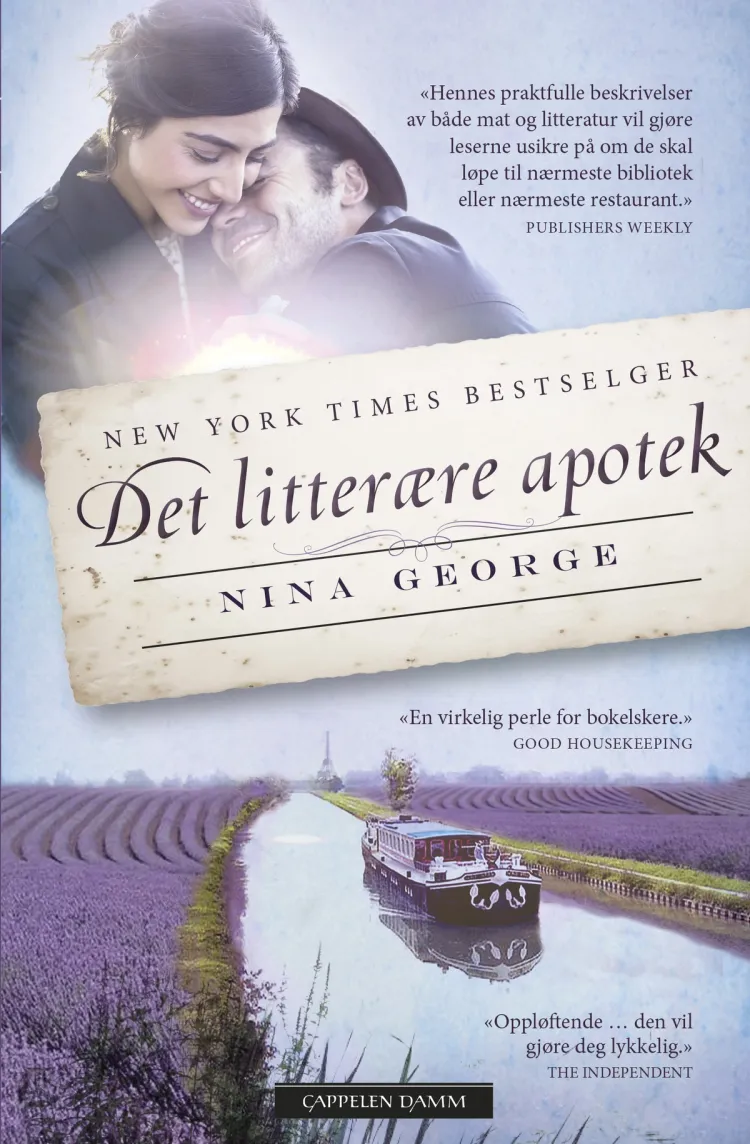 Omslag Det litterære apotek av Nina George (Heftet)
