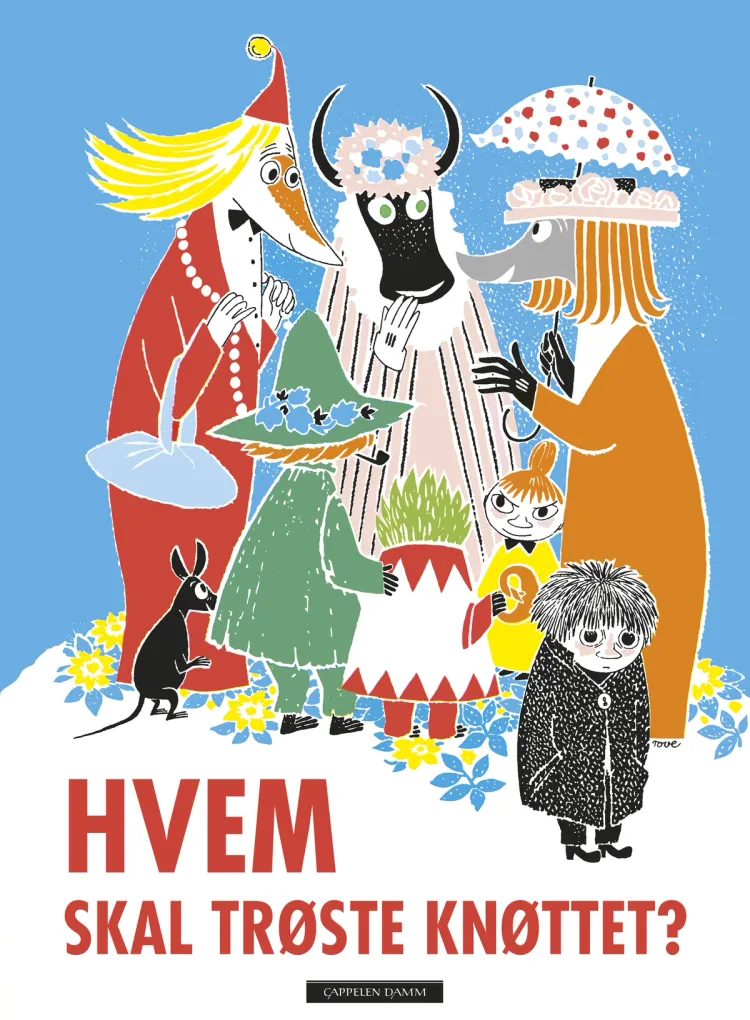 Omslag Hvem skal trøste Knøttet? av Tove Jansson (Innbundet)