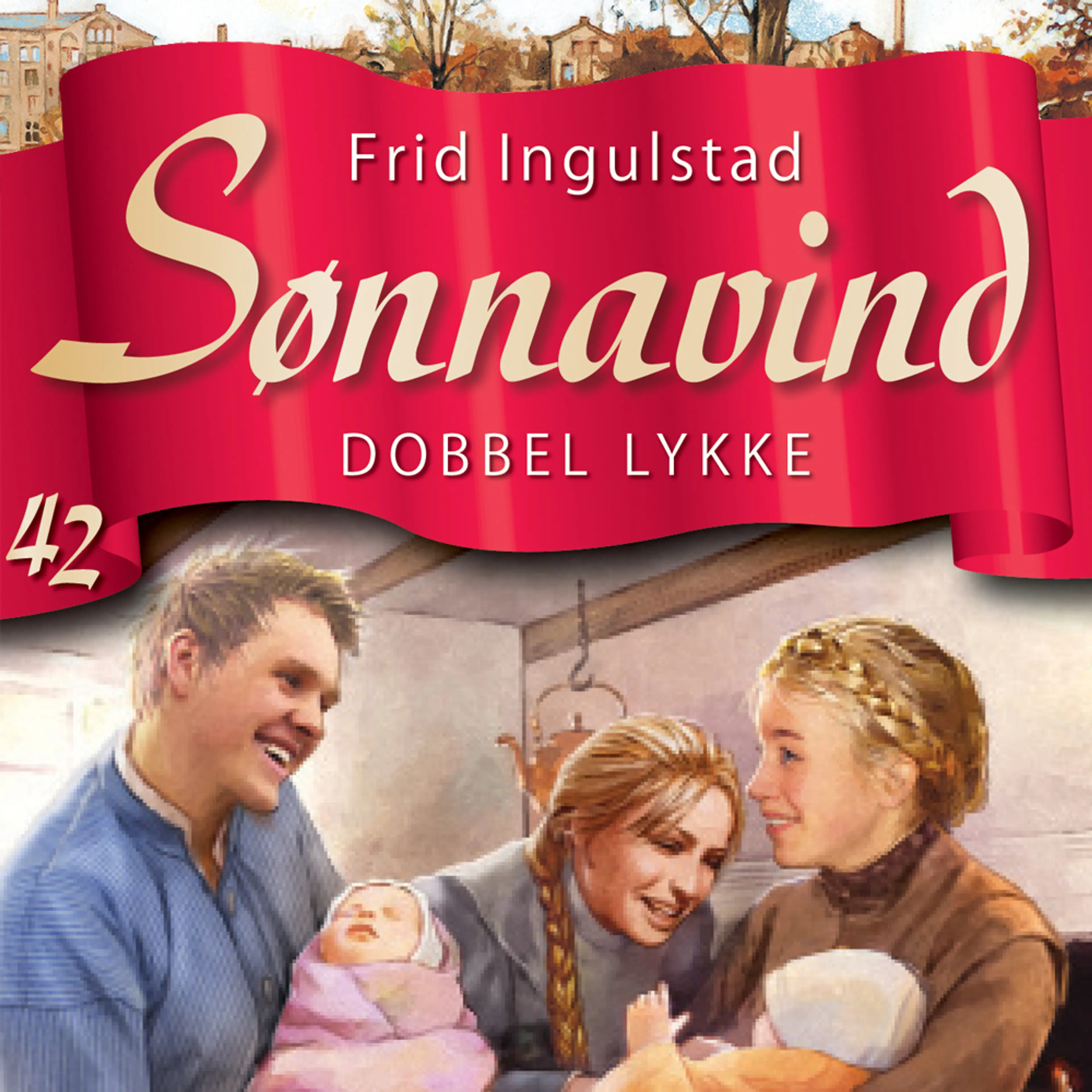 Omslag Dobbel lykke av Frid Ingulstad (Lydbok)