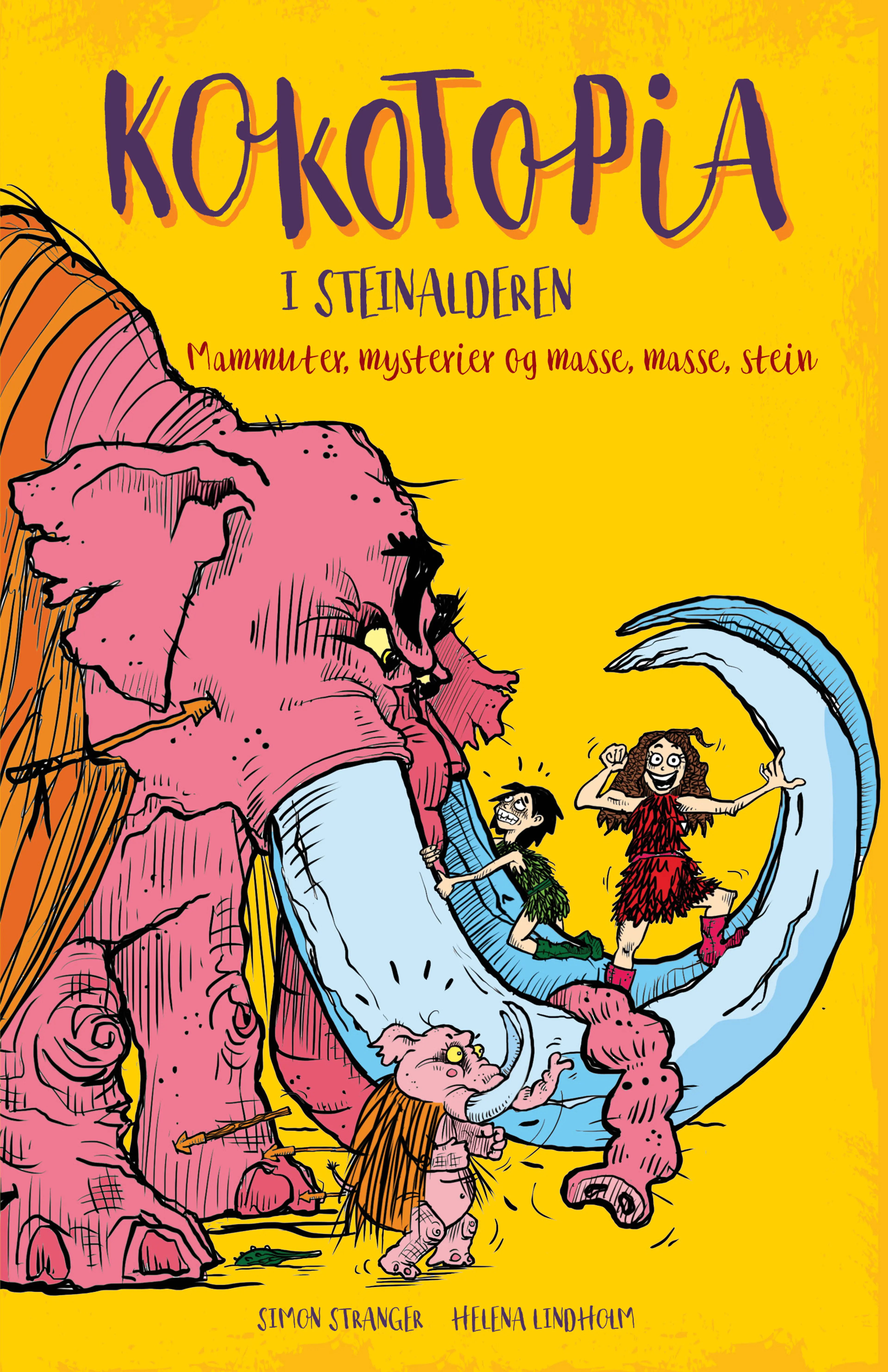 Omslag Kokotopia i steinalderen av Simon Stranger (Innbundet)