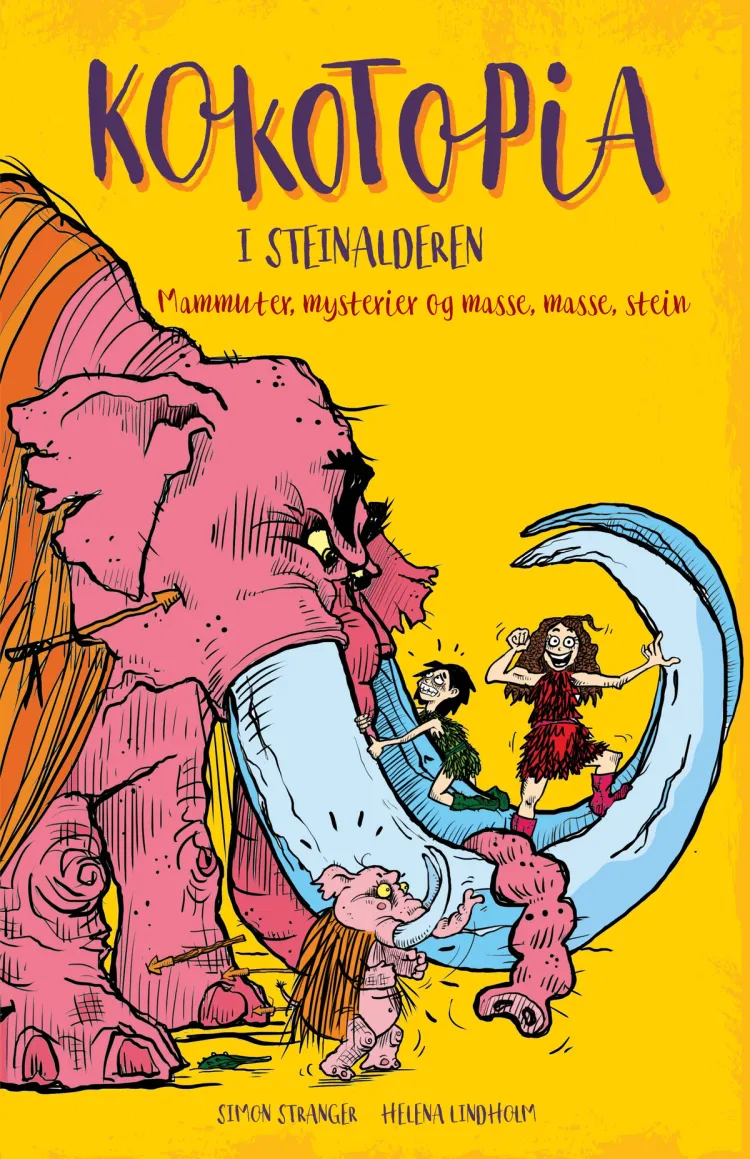 Omslag Kokotopia i steinalderen av Simon Stranger (Innbundet)