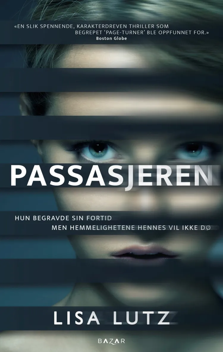 Omslag Passasjeren av Lisa Lutz (Innbundet)
