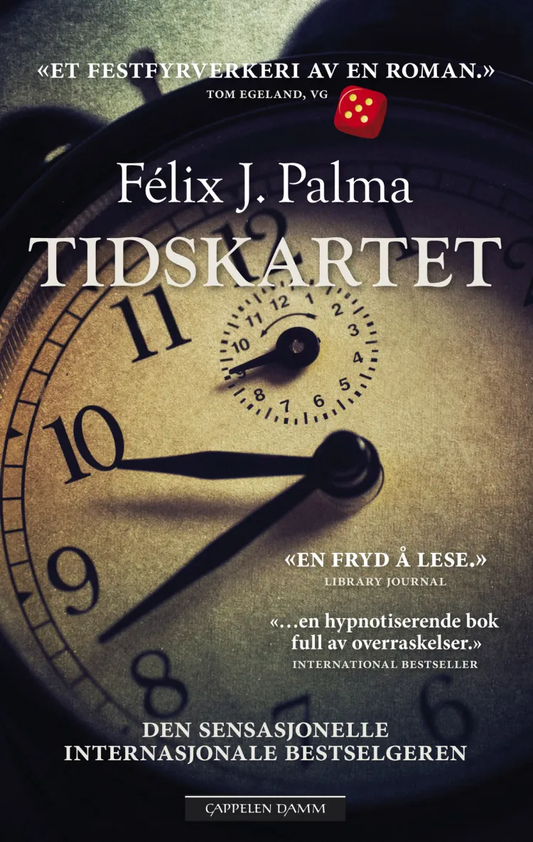 Omslag Tidskartet av Félix J. Palma (Heftet)