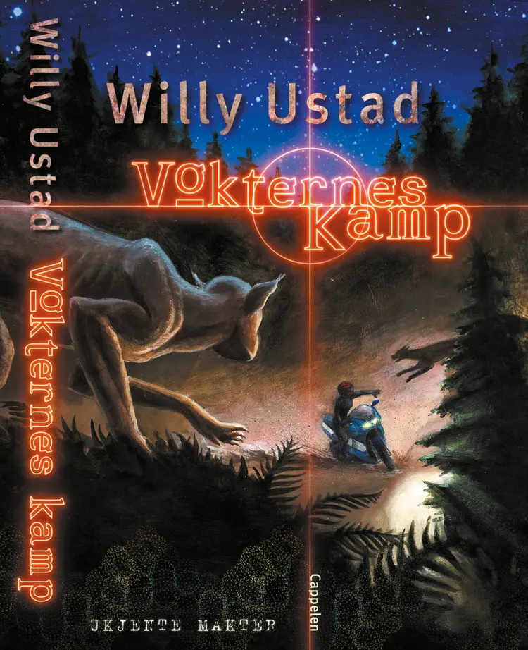 Omslag Vokternes kamp av Willy Ustad (Innbundet)