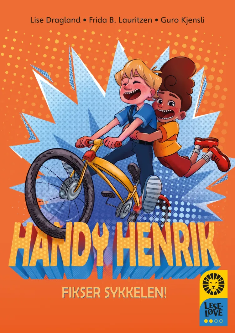 Omslag Leseløve nivå 2: Handy Henrik av Lise Dragland (Ebok)