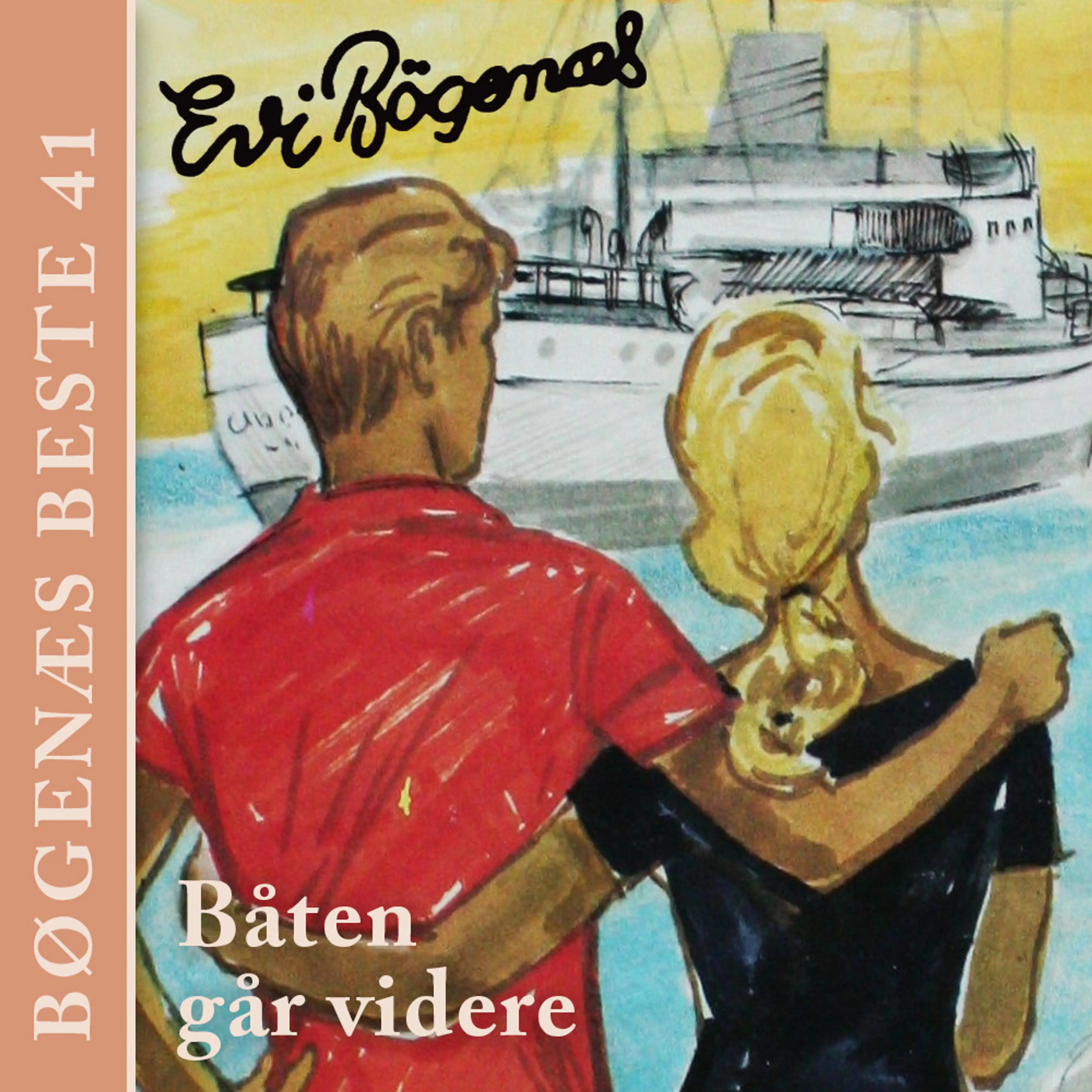 Omslag Båten går videre av Evi Bøgenæs (Lydbok)