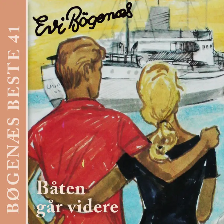 Omslag Båten går videre av Evi Bøgenæs (Nedlastbar lydbok)