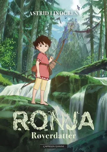 Omslag Ronja Røverdatter av Astrid Lindgren (Ebok)