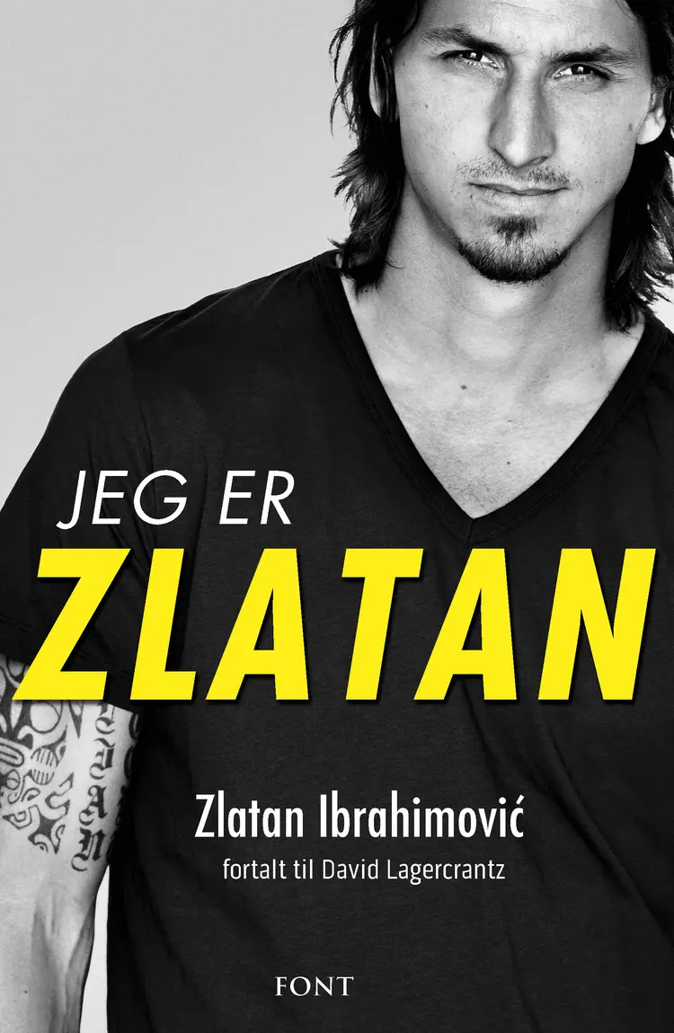 Omslag Jeg er Zlatan av Zlatan Ibrahimovic og David Lagercrantz (Ebok)