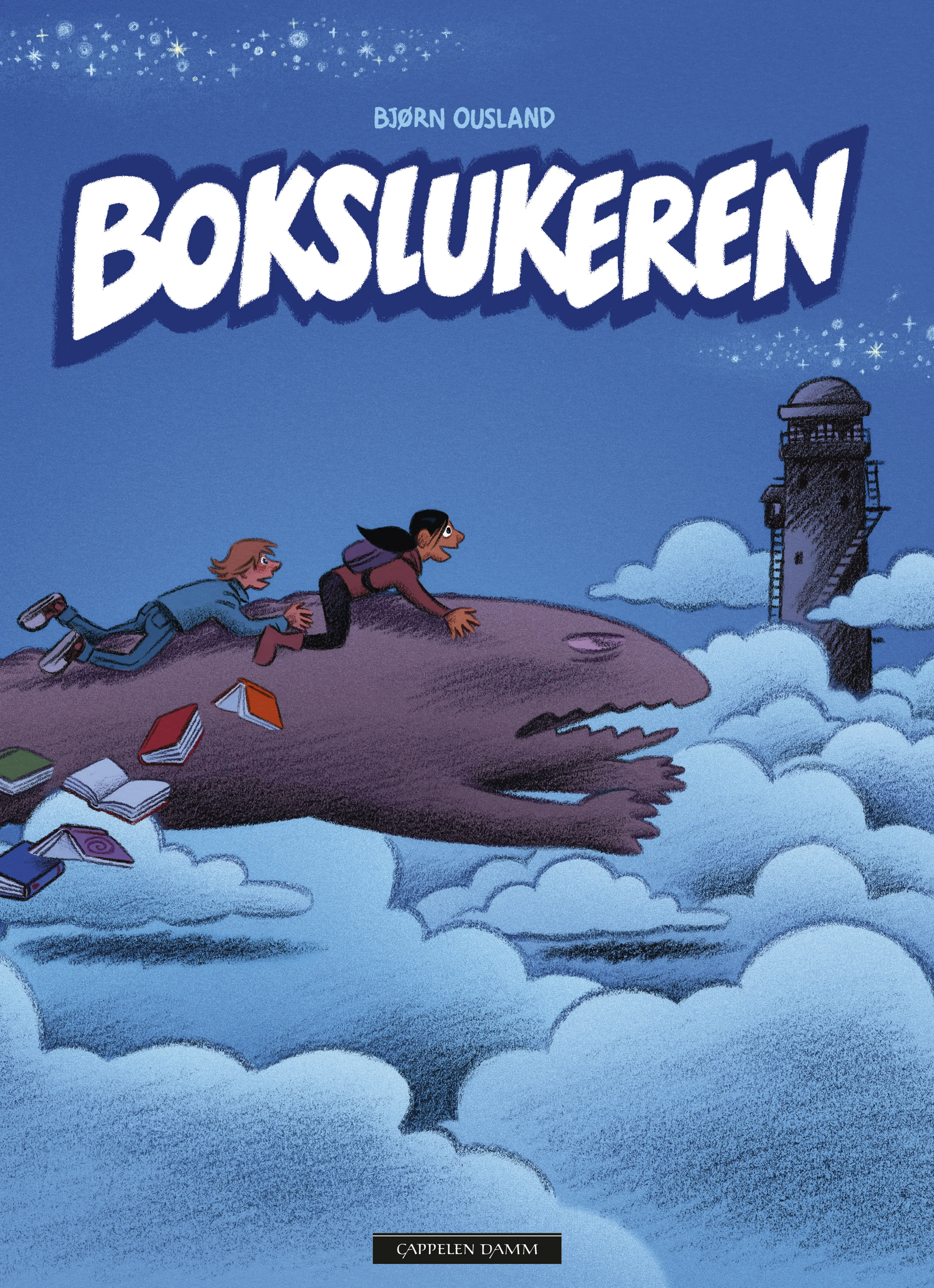 Omslag Bokslukeren av Bjørn Ousland (Innbundet)