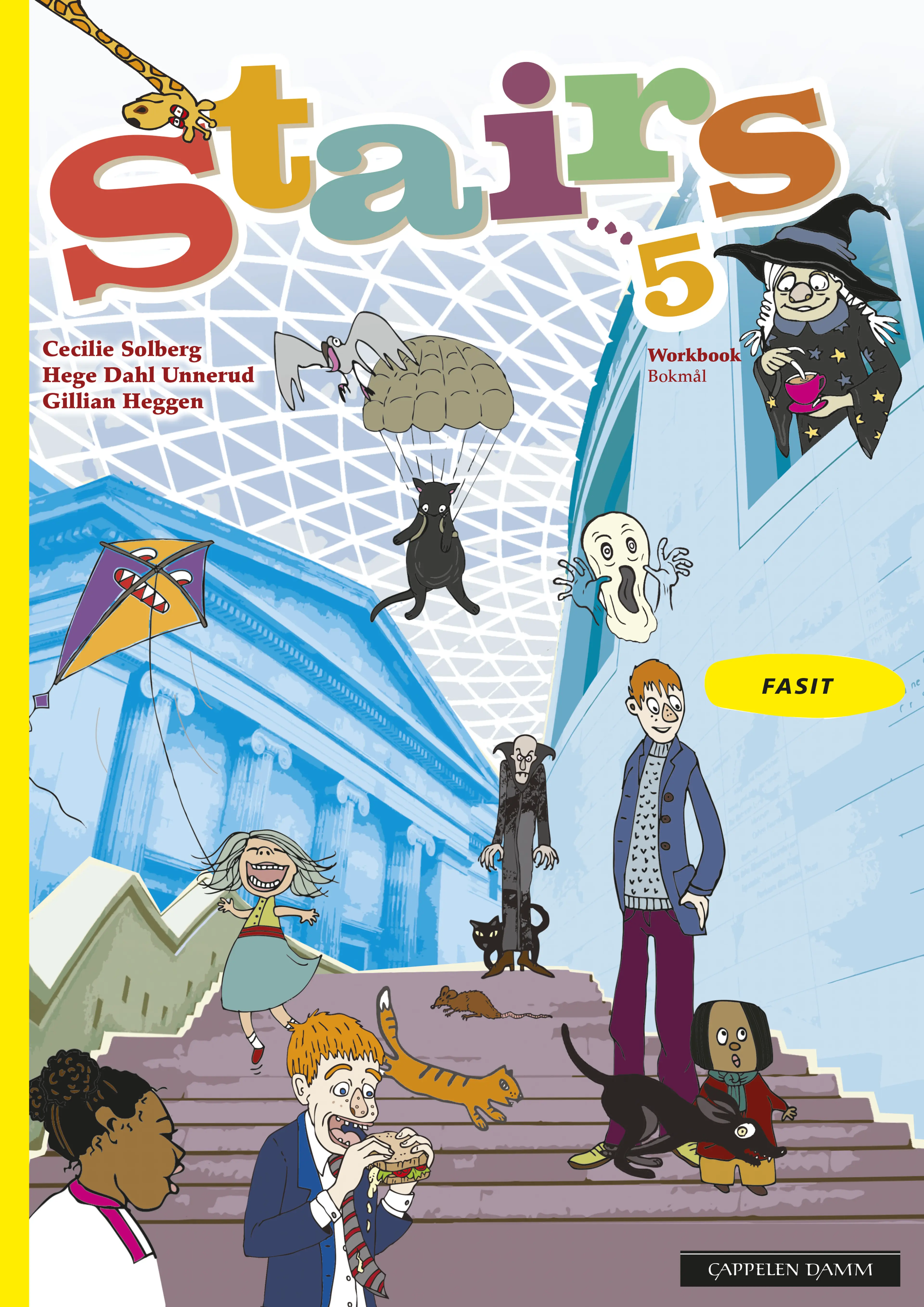 Omslag Stairs 5 Utgave 2 Fasit Workbook av Cecilie Solberg, Hege Dahl Unnerud og Gillian Heggen (Ukjent)