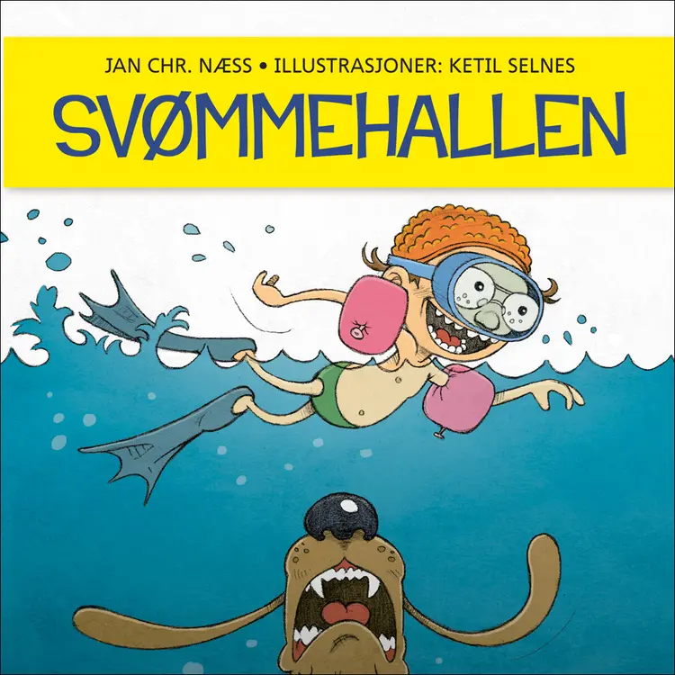 Omslag Svømmehallen av Jan Chr. Næss (Lydbok)