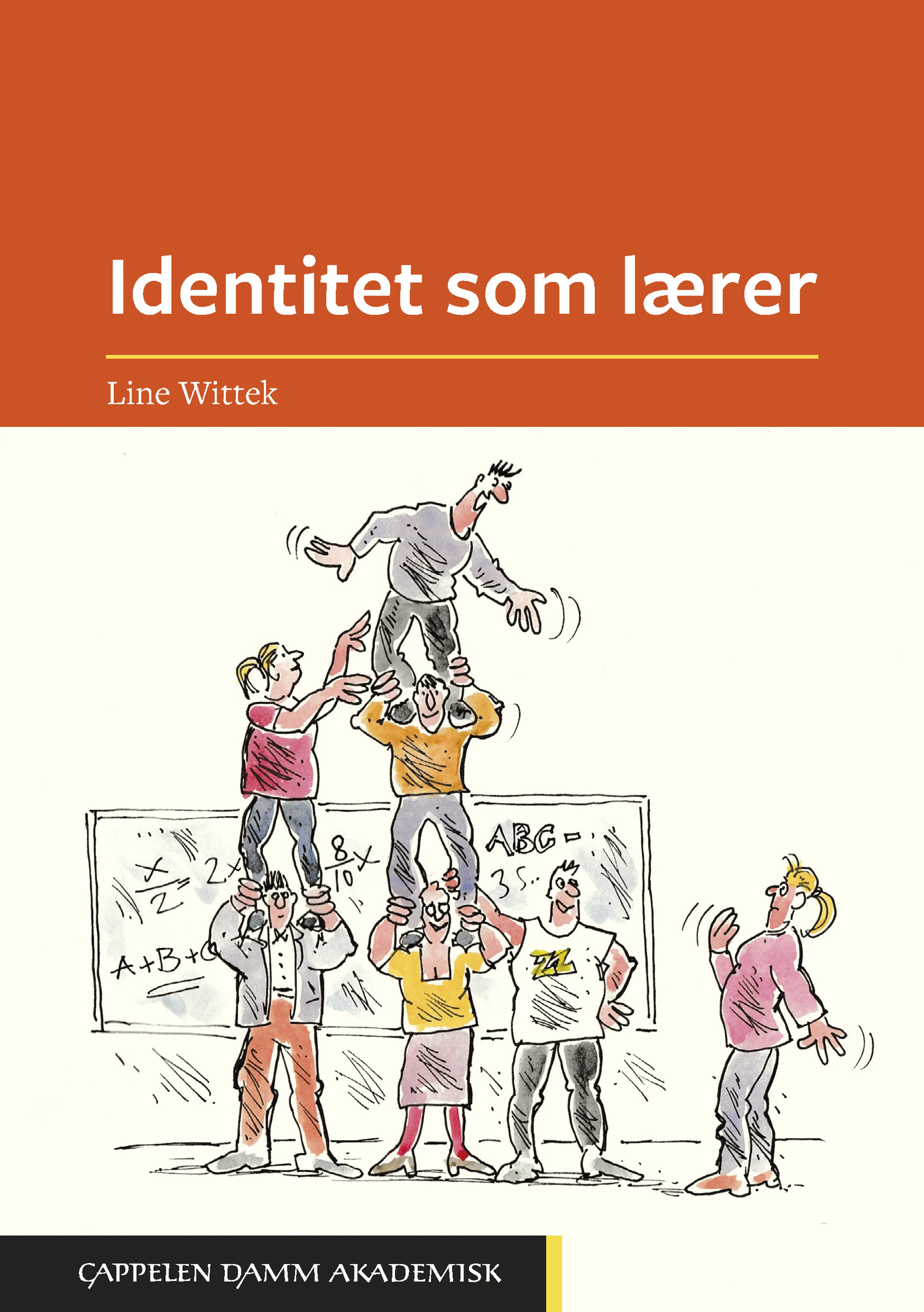 Omslag Identitet som lærer av Line Wittek (Heftet)