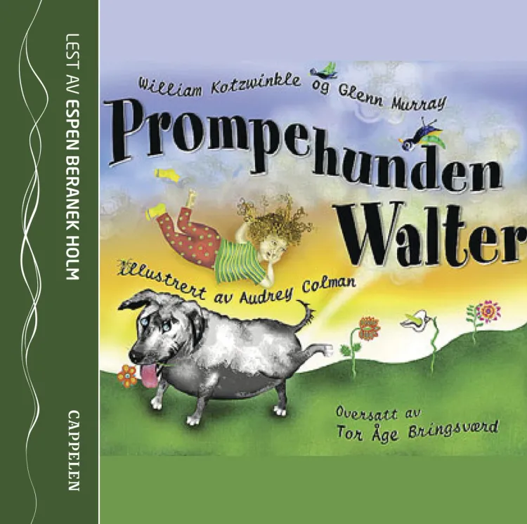 Omslag Prompehunden Walter av William Kotzwinkle (CD)