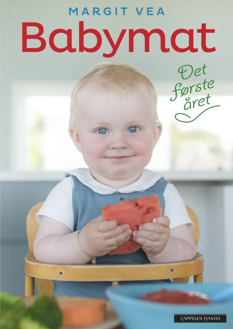 Omslag Babymat av Margit Vea (Innbundet)