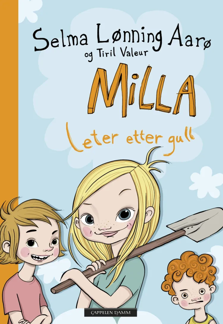Omslag Milla leter etter gull av Selma Lønning Aarø (Ebok)