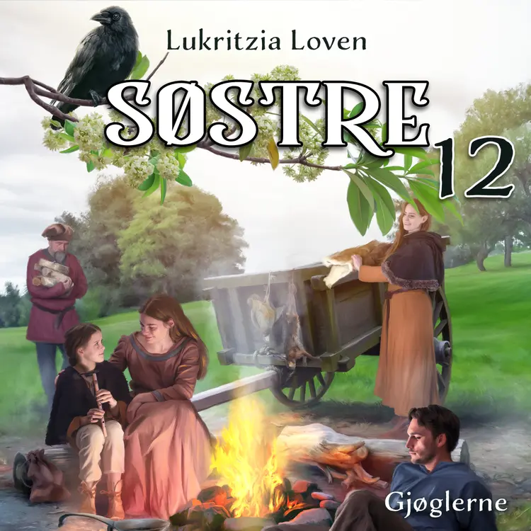 Omslag Gjøglerne av Lukritzia Loven (Lydbok)