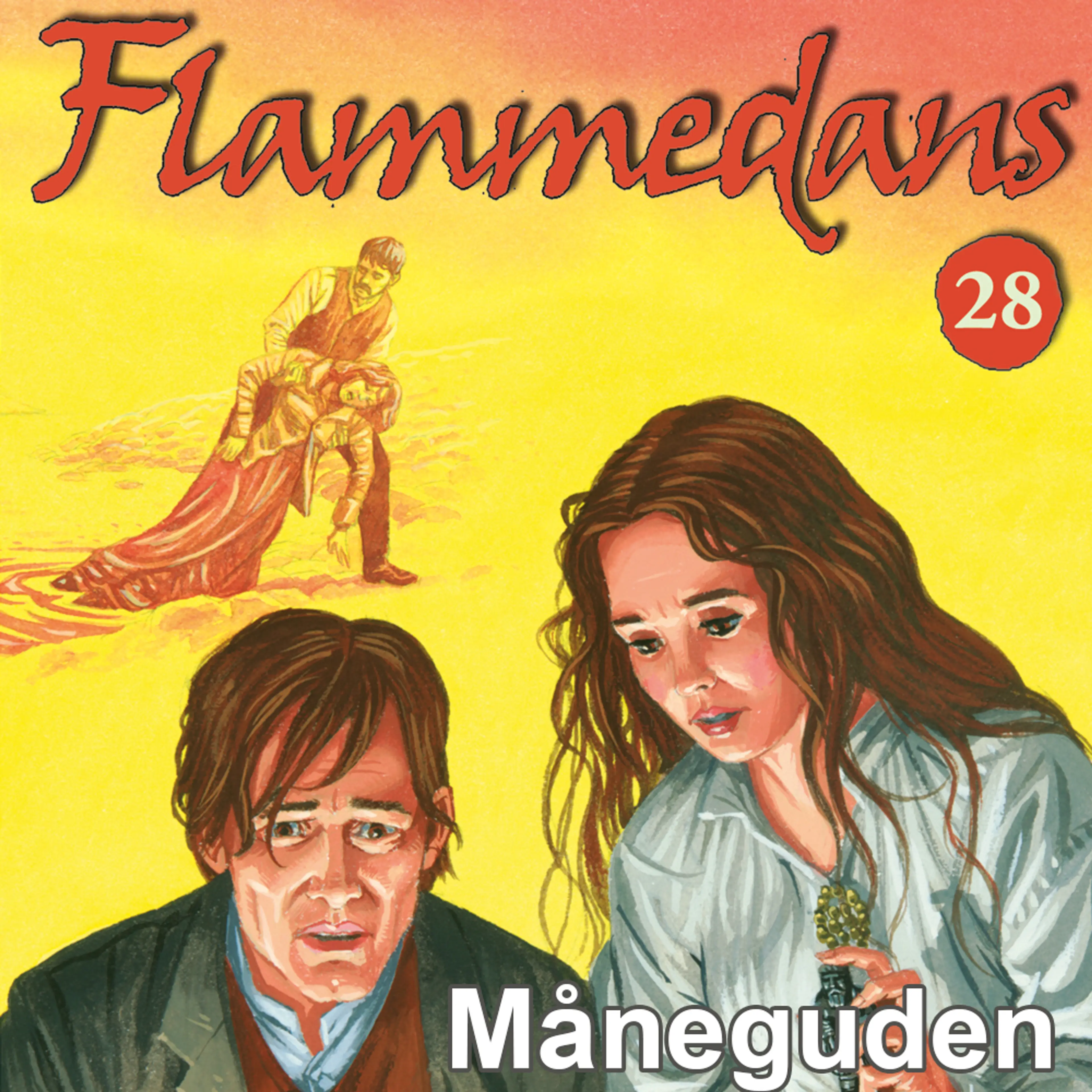 Omslag Måneguden av Jane Mysen (Lydbok)