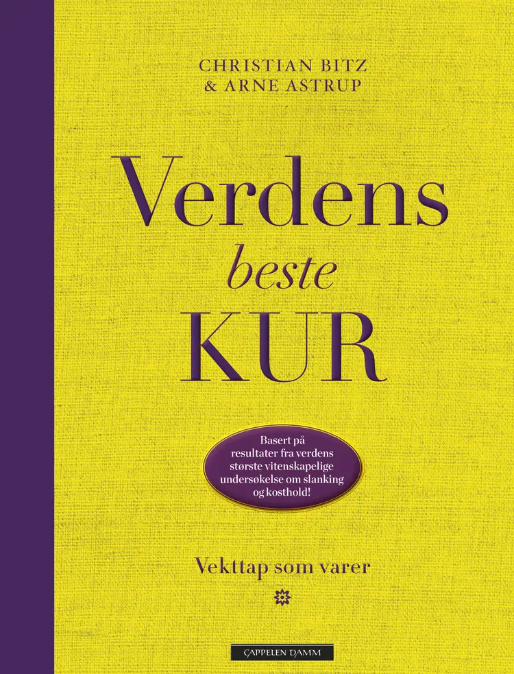 Omslag Verdens beste kur av Arne Astrup (Innbundet)