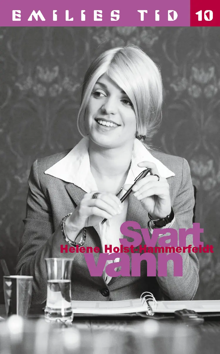 Omslag Emilies tid 10, Svart vann av Helene Holst-Hammerfeldt (Heftet)