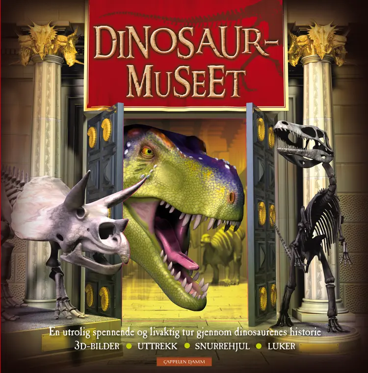 Omslag Dinosaurmuseet av National Geographic Society (Innbundet)