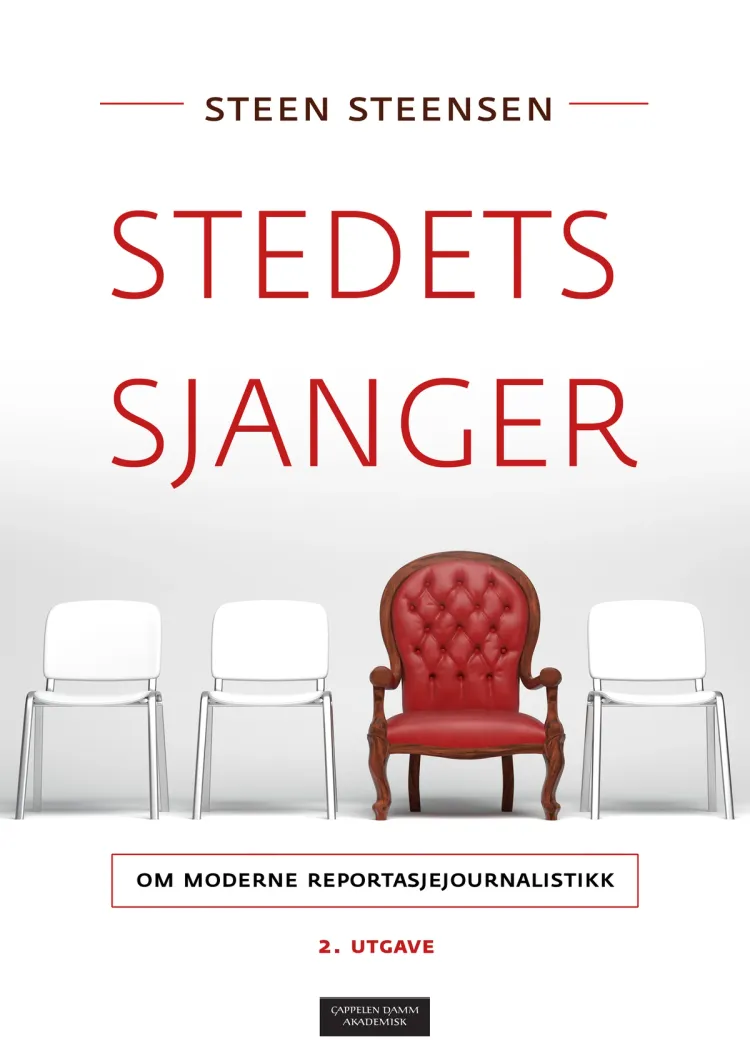 Omslag Stedets sjanger av Steen Steensen (Heftet)