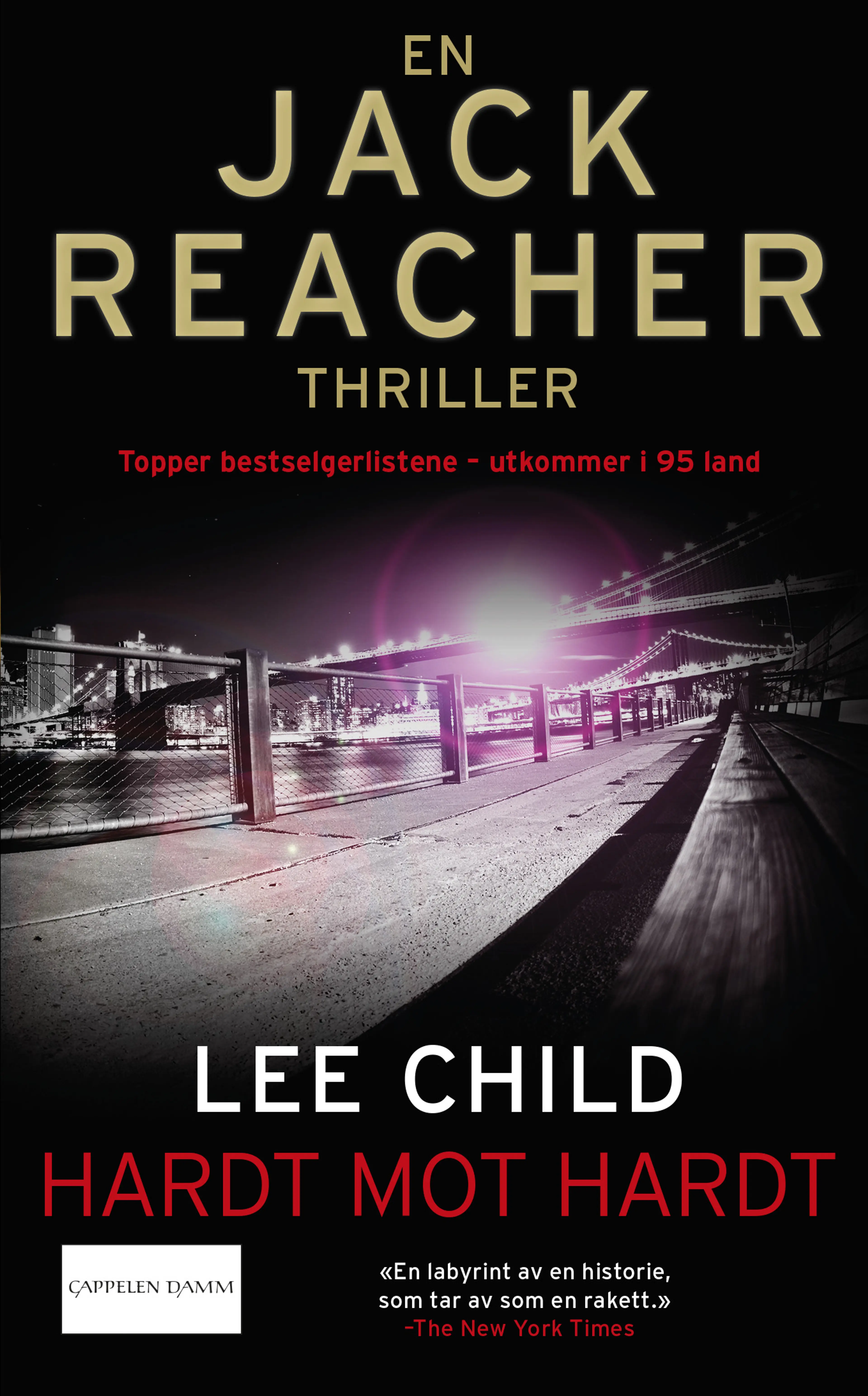 Omslag Hardt mot hardt av Lee Child (Ebok)