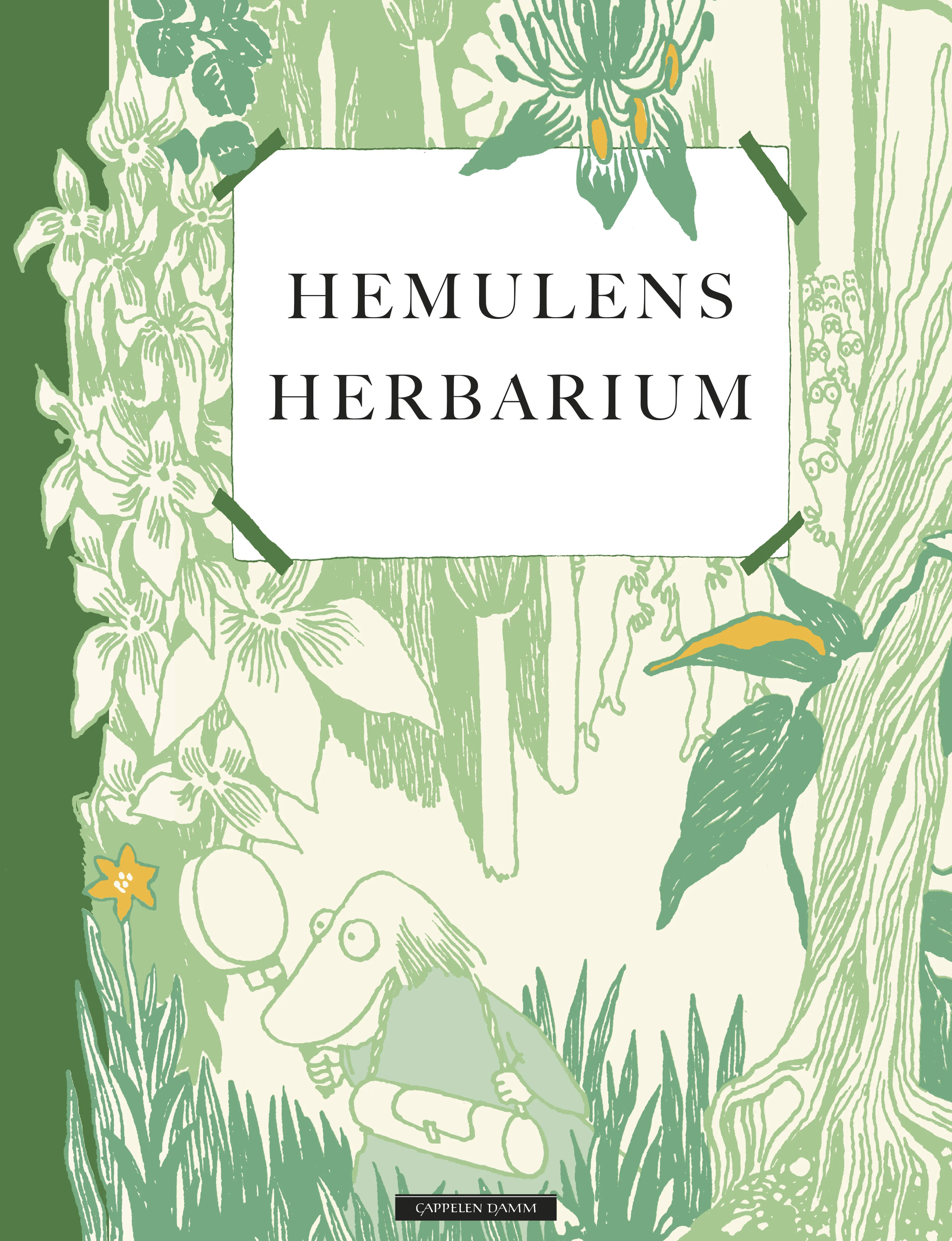 Omslag Hemulens herbarium av Tove Jansson (Innbundet)
