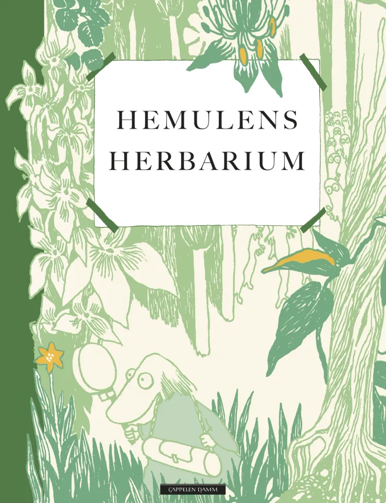 Omslag Hemulens herbarium av Tove Jansson (Innbundet)