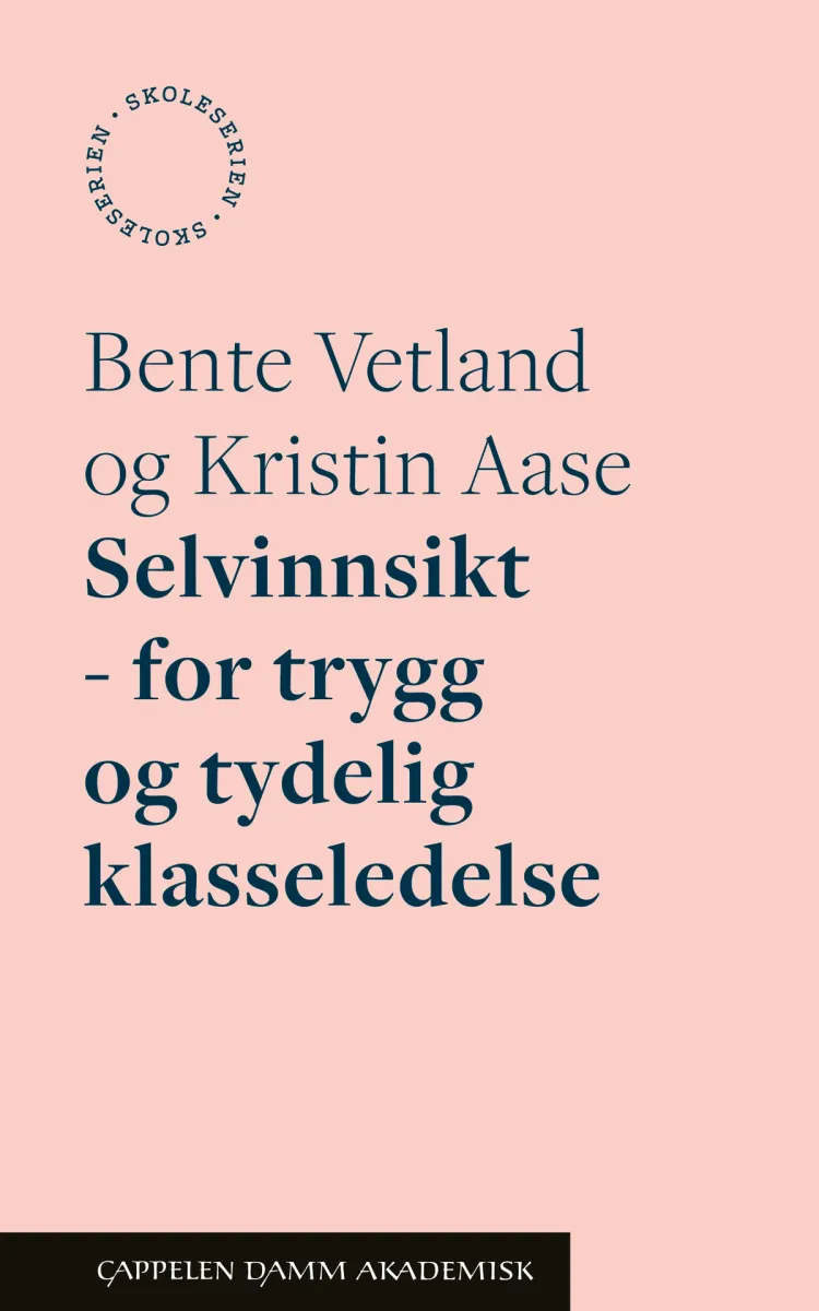 Omslag Selvinnsikt av Bente Vetland og Kristin Aase (Heftet)