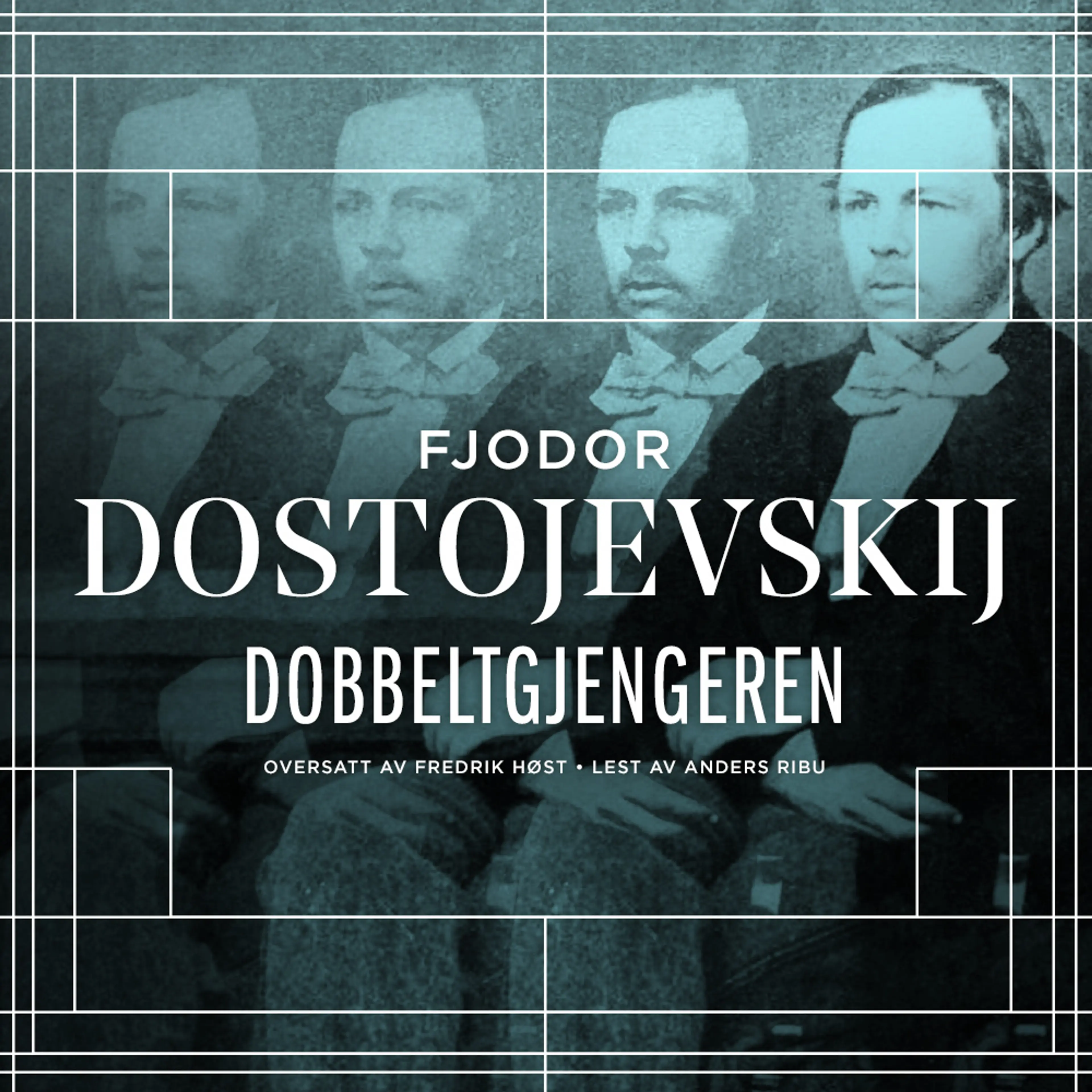 Omslag Dobbeltgjengeren av Fjodor M. Dostojevskij (Lydbok)