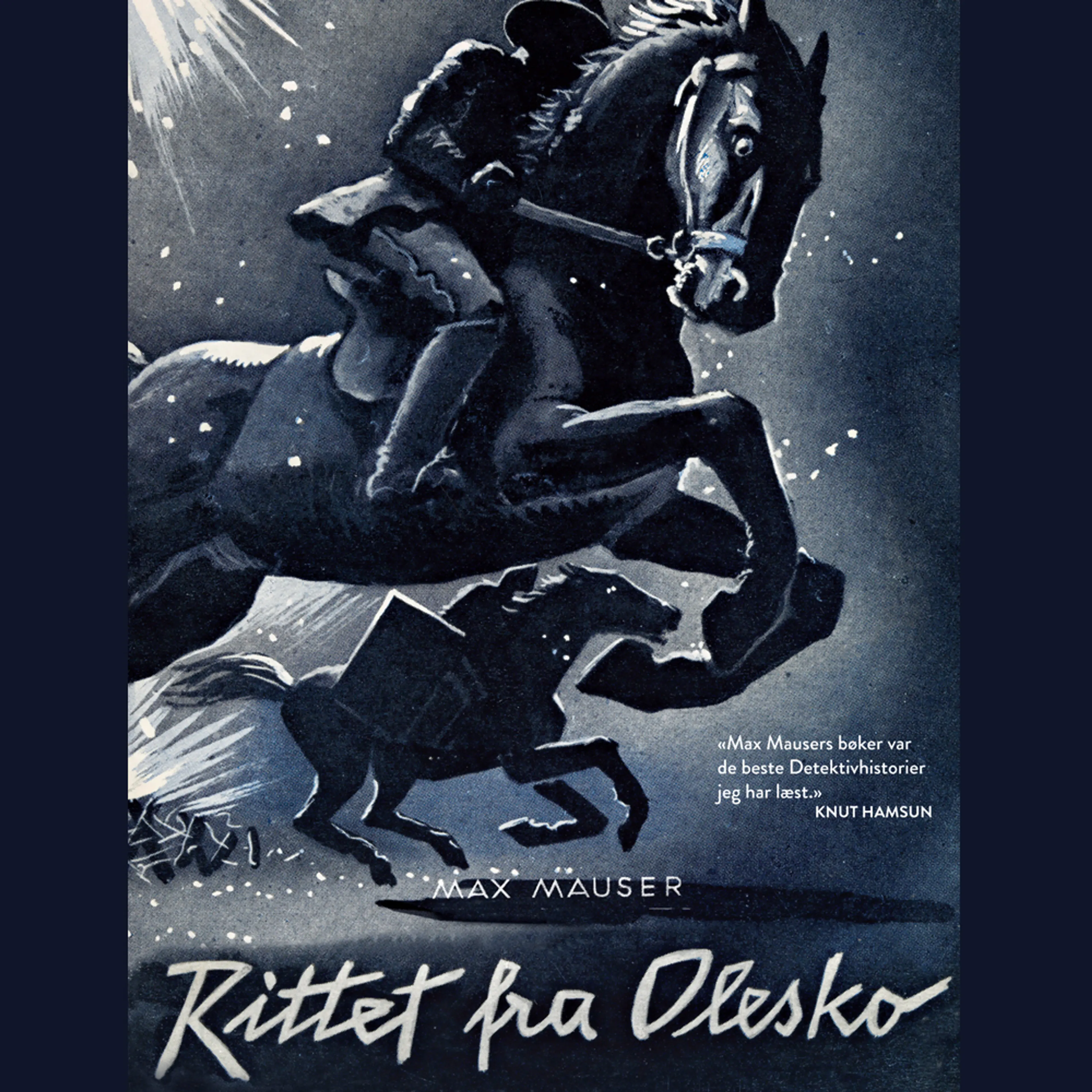 Omslag Rittet fra Olesko av Max Mauser (Lydbok)