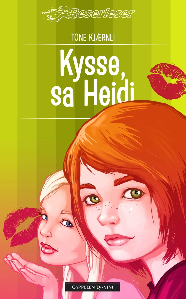 Omslag Kysse, sa Heidi av Tone Kjærnli (Ebok)