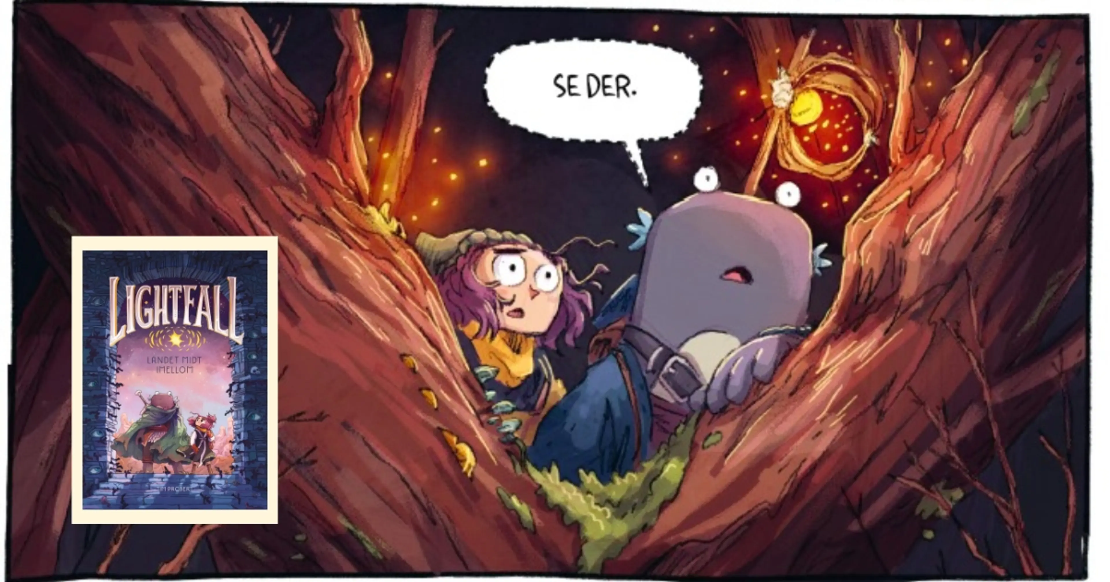 Illustrasjon fra Lightfall