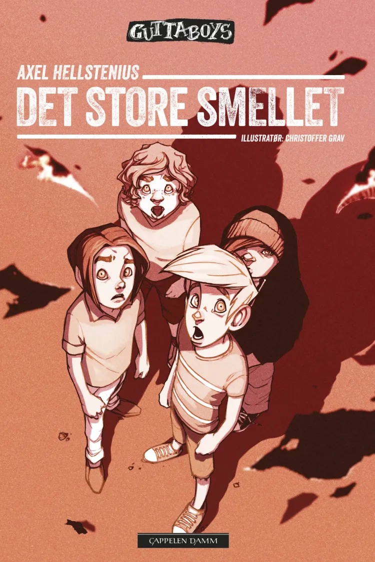 Omslag Det store smellet av Axel Hellstenius (Innbundet)